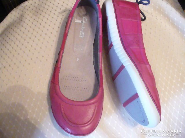 Clarks pink bőr papucscipő
