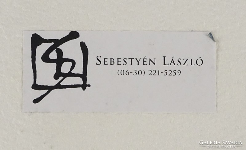 0W705 Sebestyén László : Ablak 2000