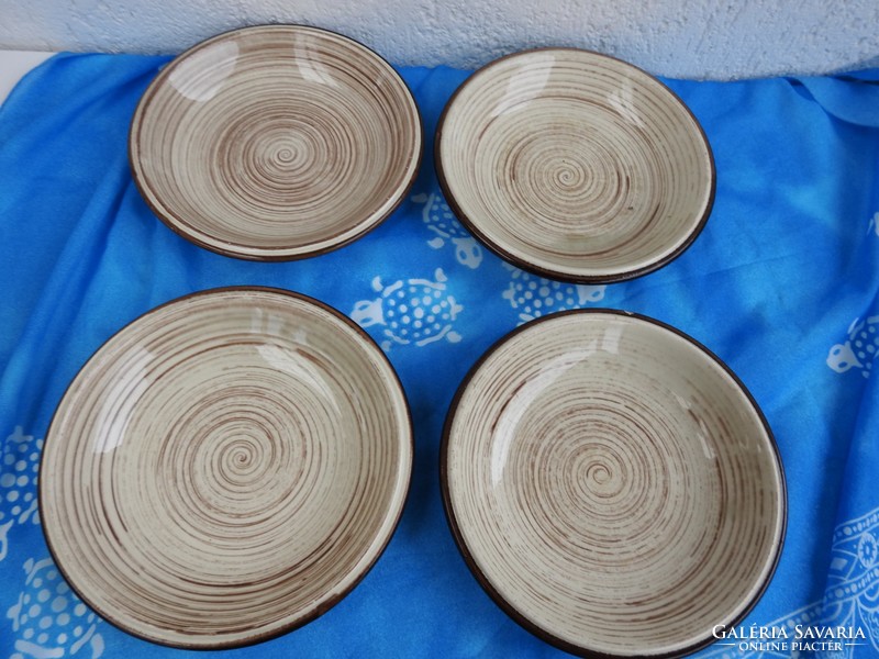 Ceramic plate set - Viennese exclusive handmade product