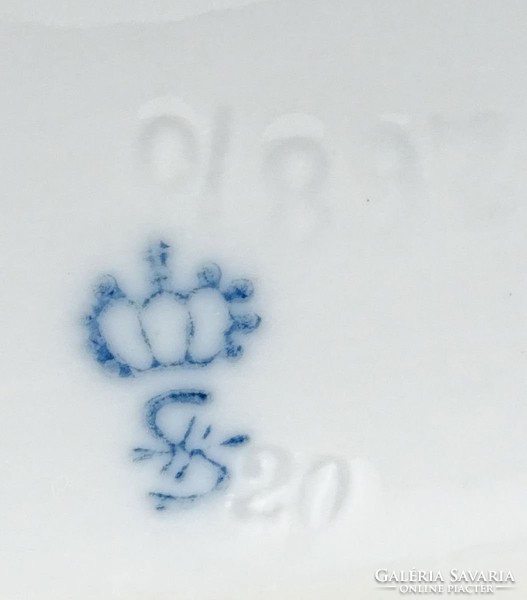 0X017 Régi jelzett SITZENDORF porcelán figura pár