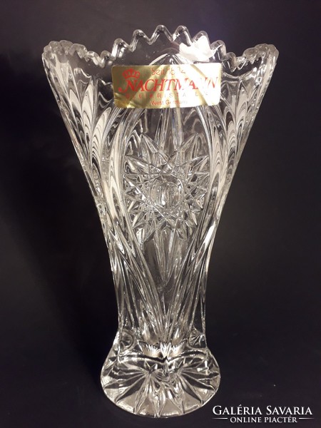 Now it's worth taking!!! Marked nachtmann crystal crystal glass vase