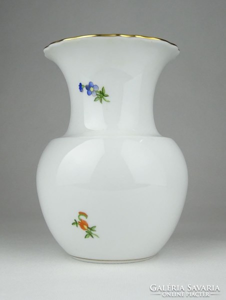 0X019 Régi Herendi porcelán váza 14.5 cm