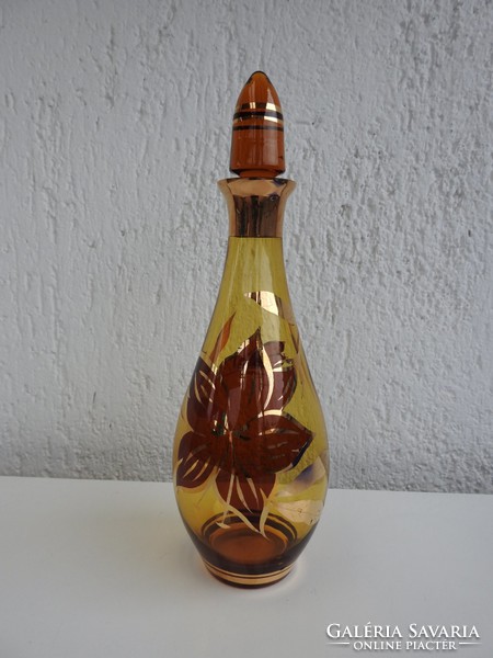 Bieder bottle with golden shine
