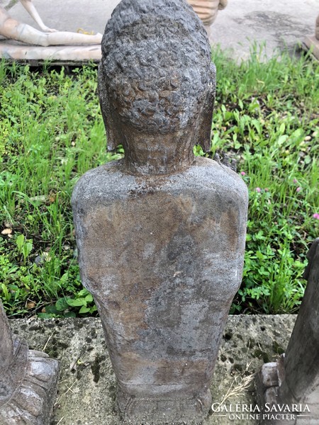 Régi márvány keleti -buddha szobor