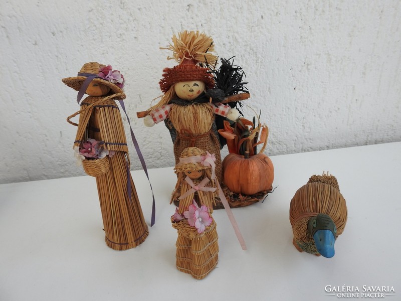 Handmade figurines in one