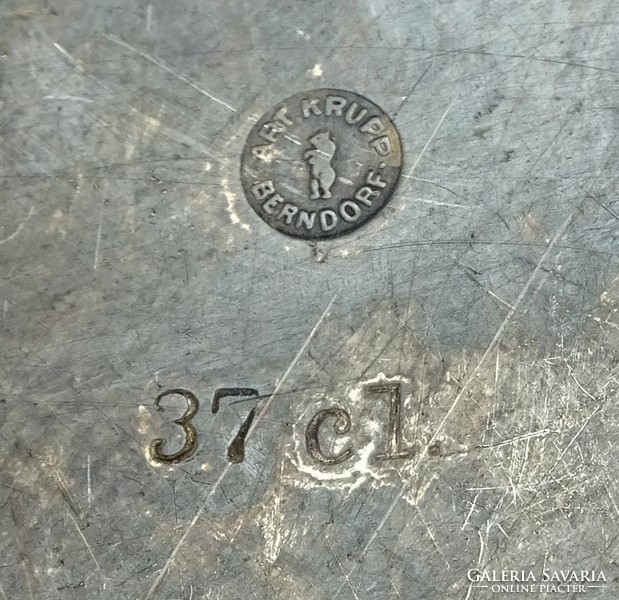0X142 Antik ezüstözött BERNDORF kávéházi kiöntő
