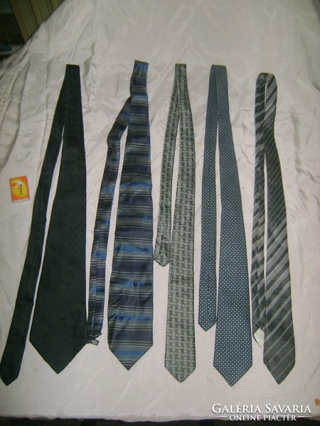 Retro férfi nyakkendő - öt darab