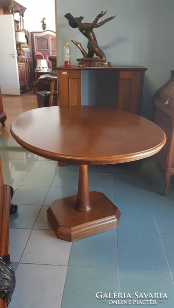 Beech wood oval dining table for sale