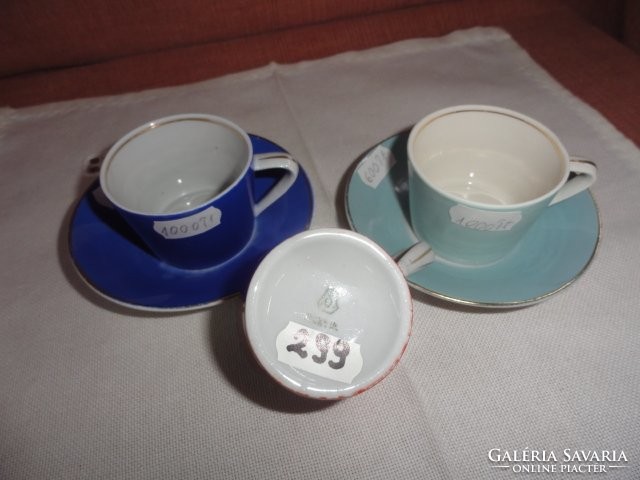 Quarry porcelain coffee cup, colorful. With washer. He has!