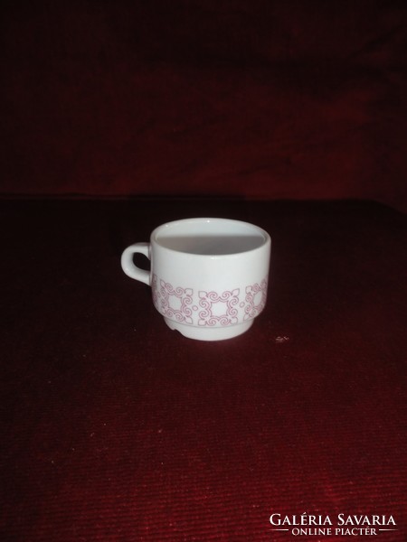 Lowland porcelain coffee cup, unique pattern. He has!