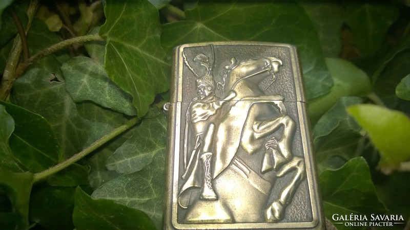 Star-ii. 1988 Copper lighter with beautiful design