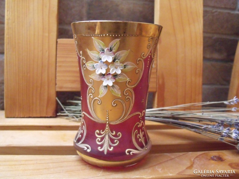 Antique bohemian vase