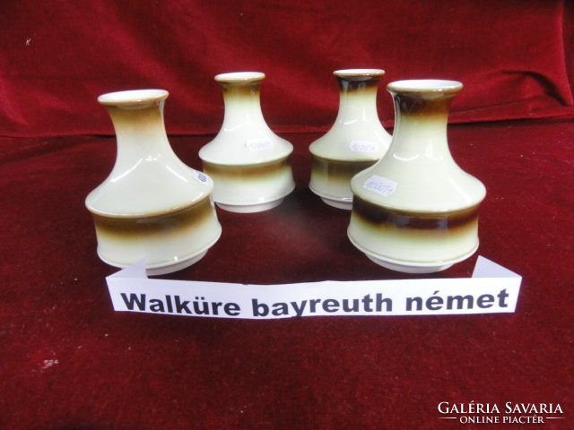 Németh Walküre bayreuth porcelán váza, 12 cm magas. Vanneki!