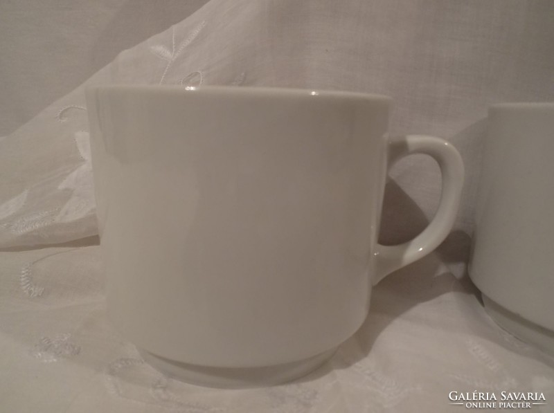 Mug - 5 pcs - seltmann weiden - porcelain - coffee - snow white - like new