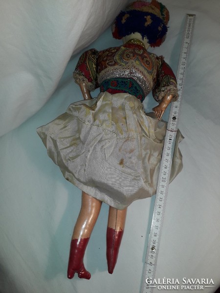 Antique matyó doll is really old