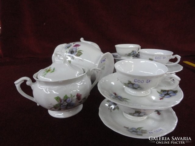 Polish porcelain coffee set. 14 pieces. He has!