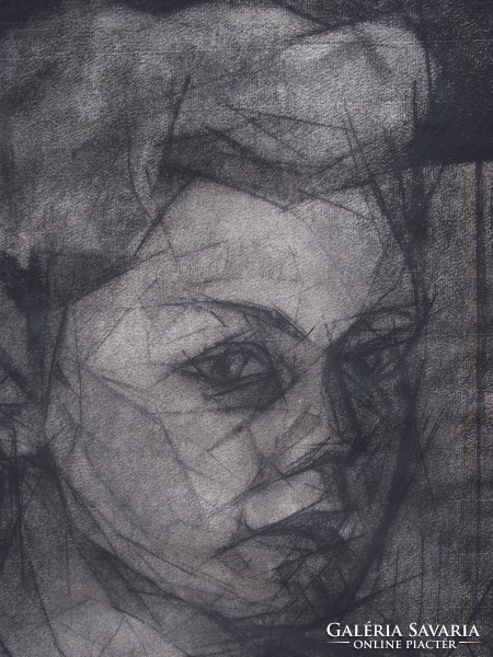Ismeretlen művész: Kubista Női portré