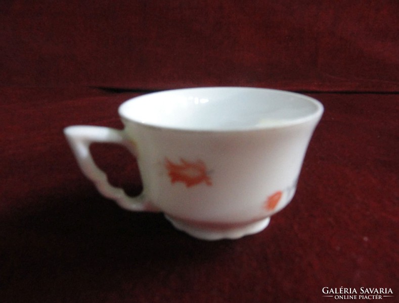 Zsolnay porcelain, elf coffee cup. He has!