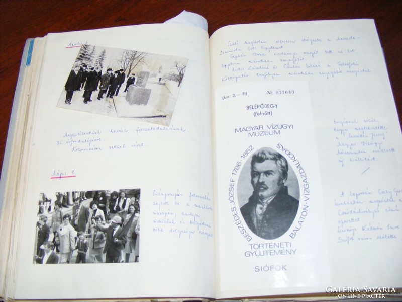 Relic Sot Csepel Resort Brigade Diary Accounting February 2, 1976 Establishment