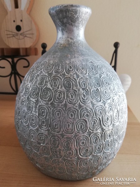 Bottle vase ceramic marked