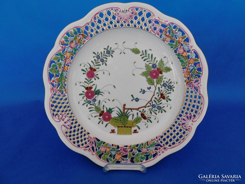 Herend Indian 34 cm wall bowl