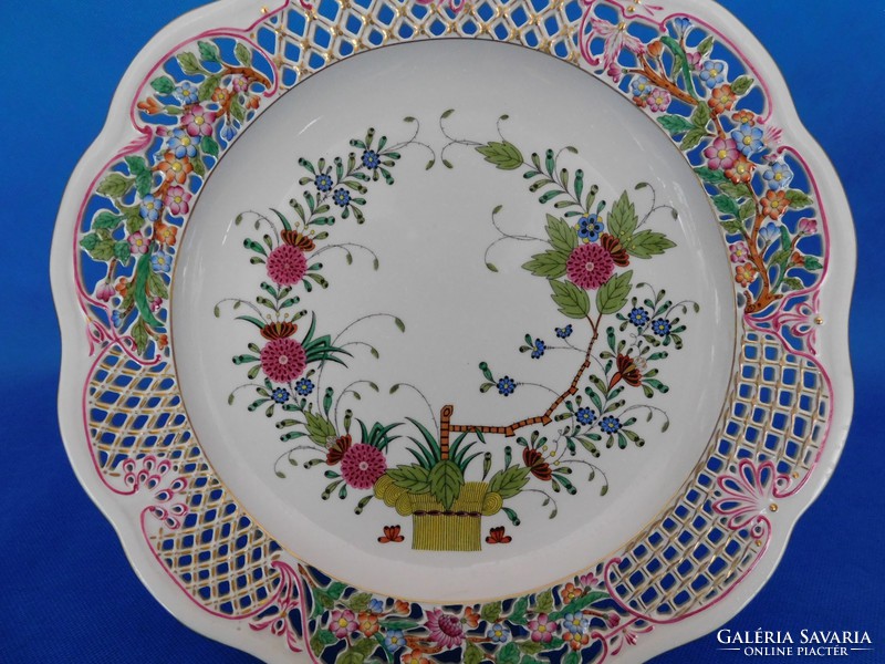 Herend Indian 34 cm wall bowl