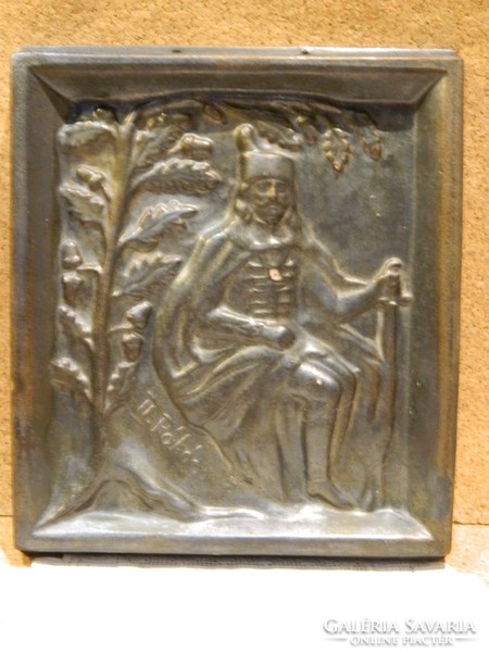 Régi Karcag Rúsói kerámia falikép:II.Rákóczi