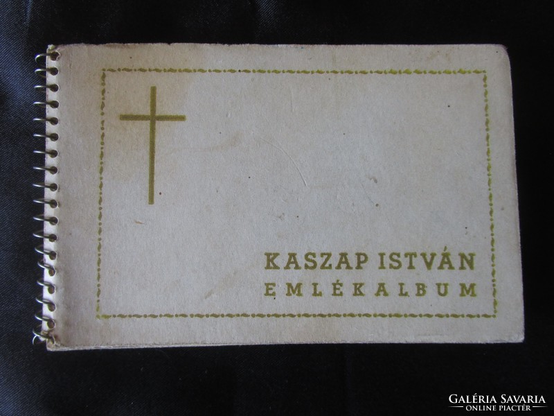 Venerable Kaszap István Hungarian Jesuit Novice Memorial Album 1936 with many photos