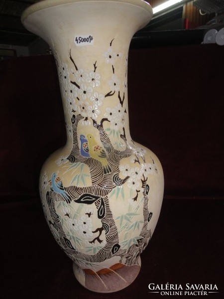 Japán váza,gyönyörű darab, 45 cm magas, mázas. Vanneki!