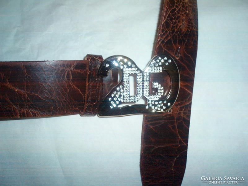 Dolce gabbana women's leather belt