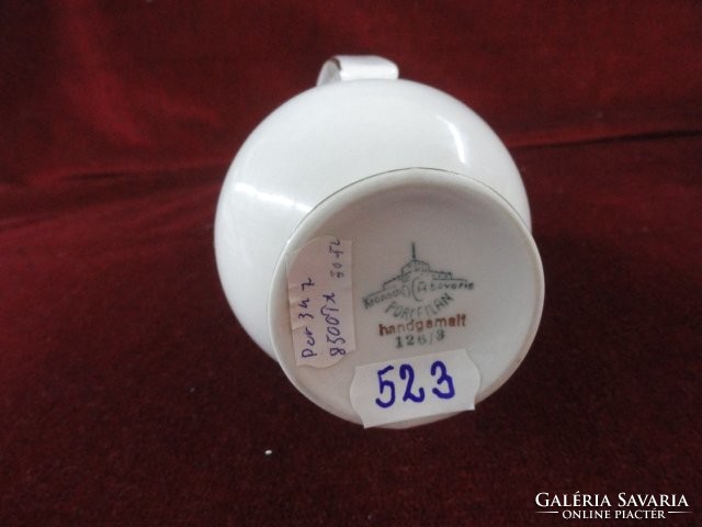 Bavaria német porcelán váza, Emben címerrel ellátott. Magassága 19 cm. Vanneki!