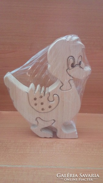 Duck spatial puzzle, puzzle wood, crafts