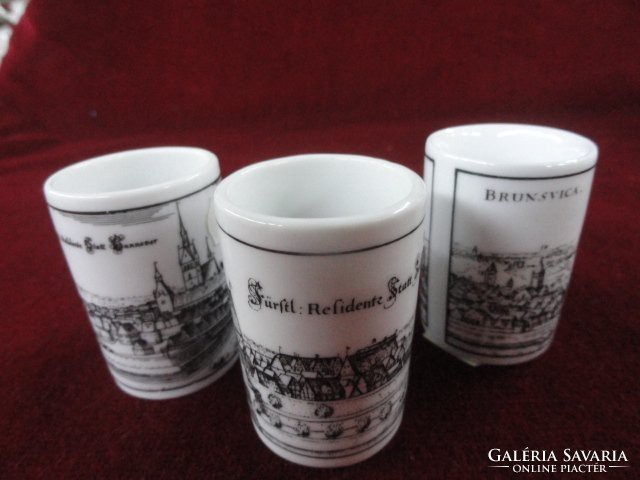 Altenkunstadt is a heap of German porcelain brandy depicting cities. He has!