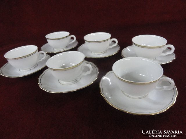Msb Czechoslovak porcelain coffee set, 15 pieces, beautiful. He has!
