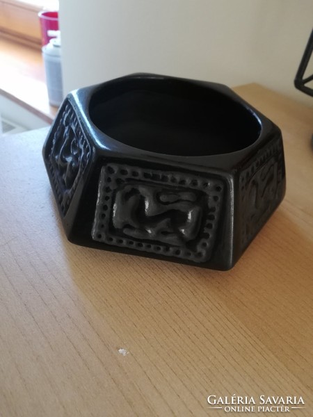 Dósa-pardy Szentes black pottery collection piece