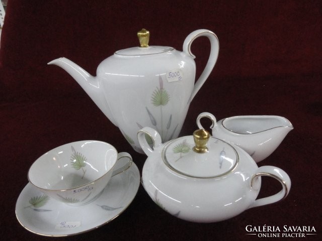 Eschenback bavaria germany quality porcelain coffee set for 4 people. He has!