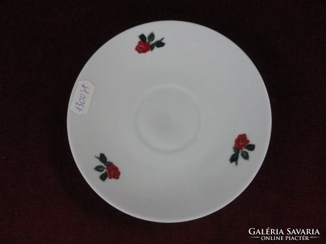 Creidlitz bavaria germany teacup coaster. Pattern with roses on a white background. He has!