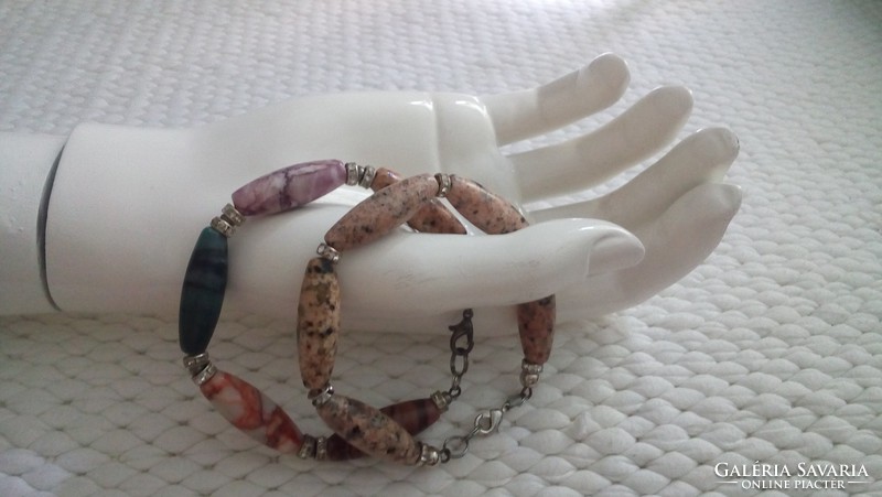 Action! Jasper mineral bracelet set