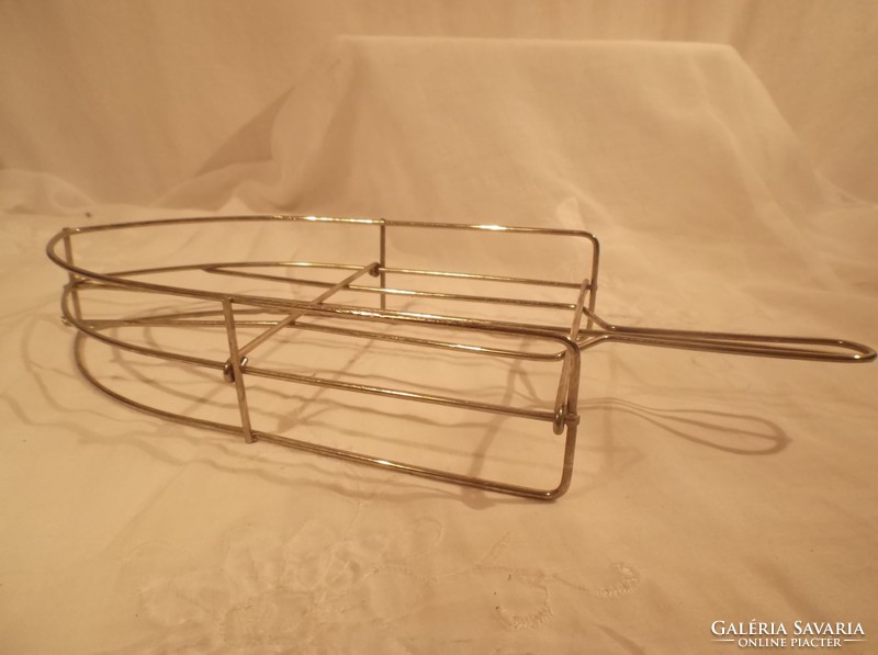 Ironing stand - 31 x 13 x 5 cm - thick material - retro - metal - Austrian - flawless
