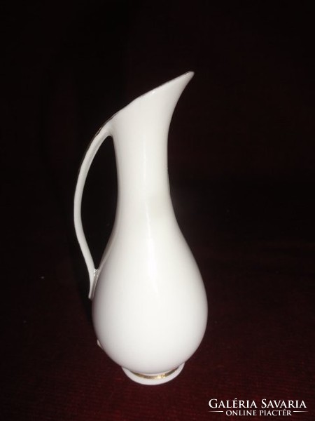 Ellsenfels arzberg Bavarian German porcelain mini vase with handles.