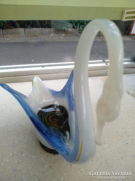 Muránói üveg   hattyú