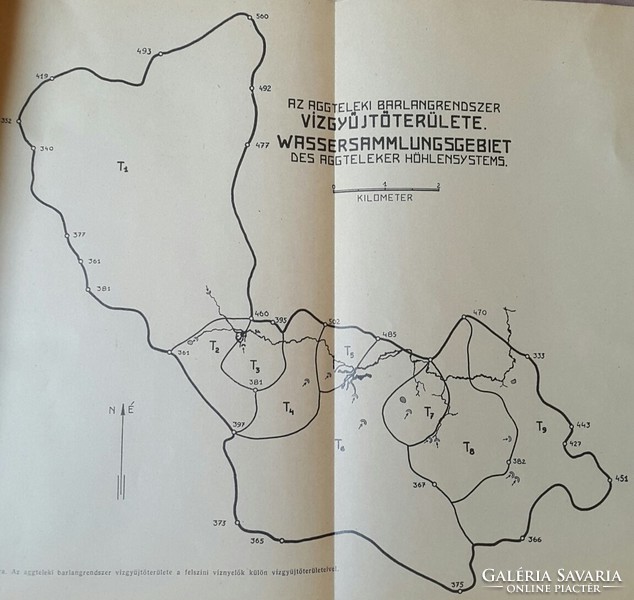 A Magyar Födrajzi Társaság kiadásában  Földrajzi Közlemények 1938.1-3.sz(aggteleki barlangrendszer)