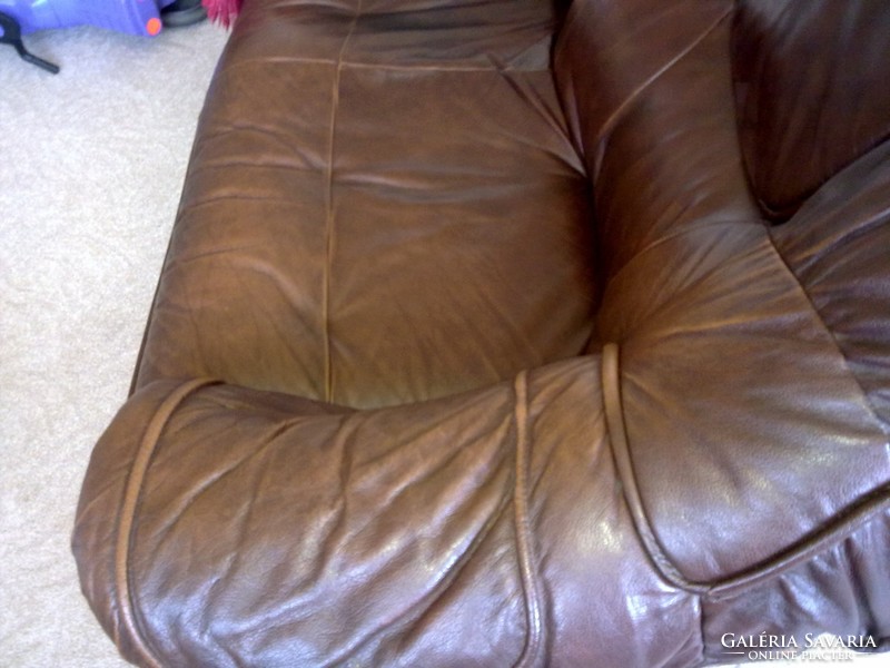 Grizzly leather sofa