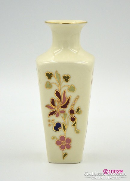 Zsolnay miniature decorative vase, after 1980.