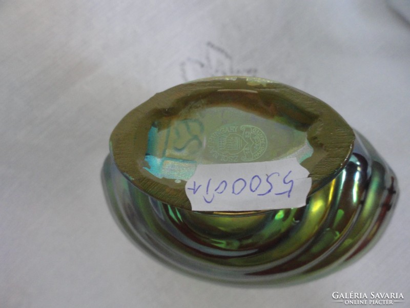 Zsolnay eozin mázas váza. Jelzése: TSA, mérete: 12 x 11,5 cm. Szállítás díjtalan. Vanneki!