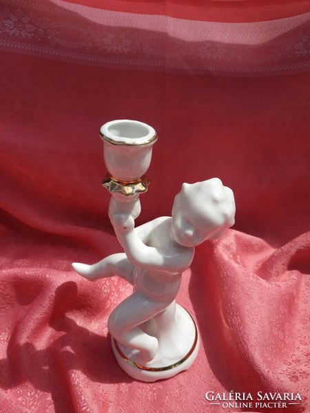 Beautiful porcelain candle holder,