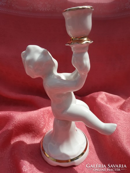 Beautiful porcelain candle holder,