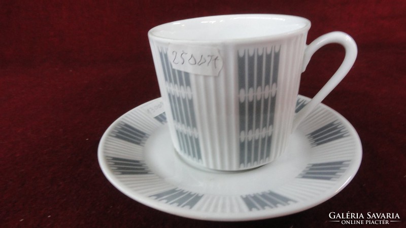 Lilien porcelain Austrian tea cup + saucer. Its height is 7 cm. 5 Pcs. He has!