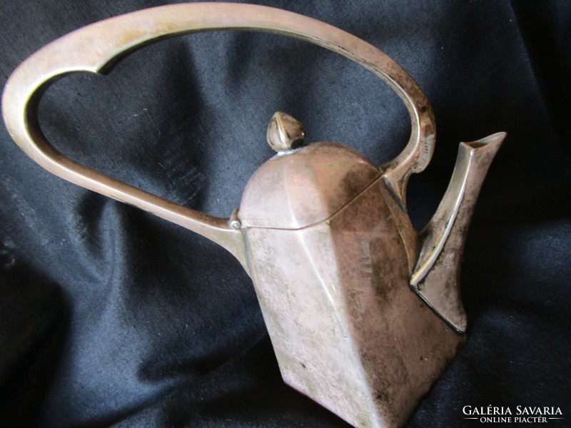 Original art nouveau coffee and teapot spout marked with several marks, extraordinary, antique