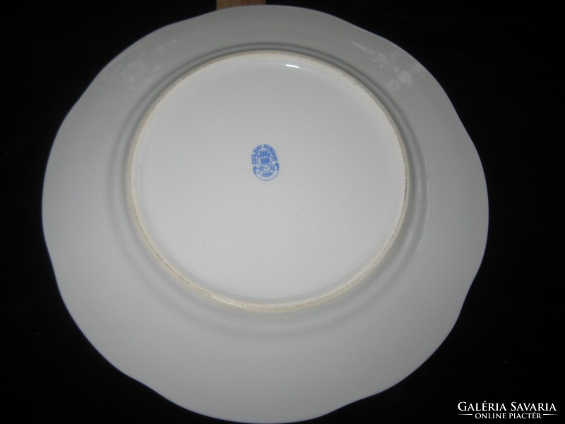 Zsolnay  emlék tányér pár   , 16,6  cm   ,